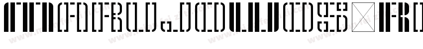 MarujoW05-Regular Re字体转换